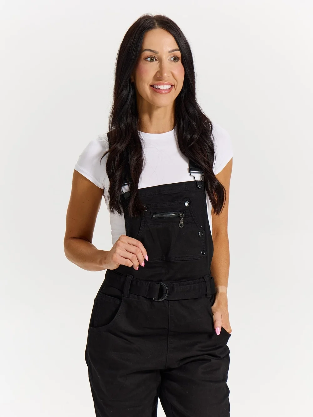 Buffbunny Over It Alls denim coveralls XXL Short - New - Picture 5 of 9